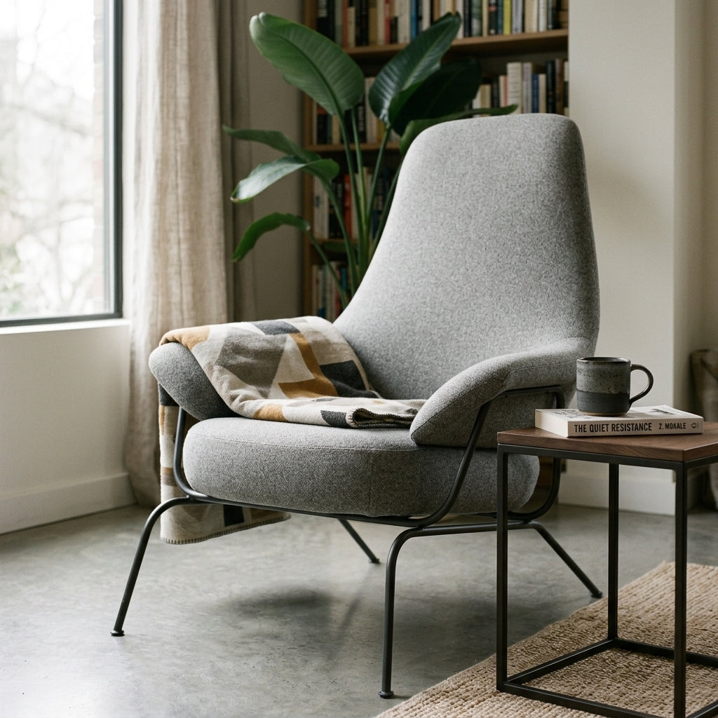 Zen Lounge Chair - Comfort Meets Minimalist Design