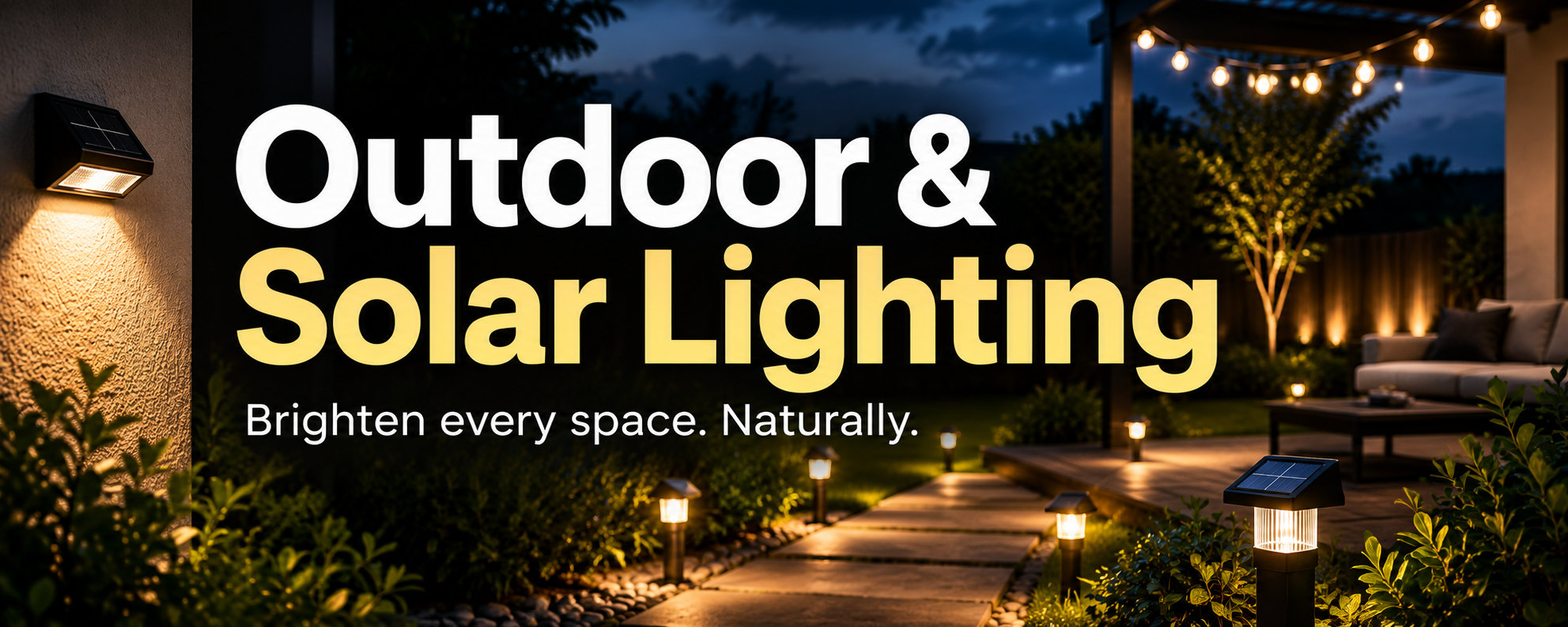 Outdoor & Solar Lighting