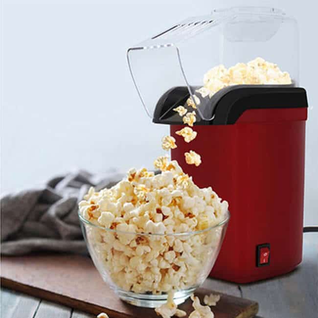Mini Hot Air Popcorn Maker – Oil-Free Snack