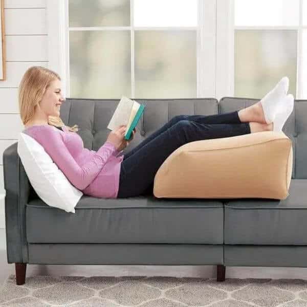 Leg Ramp Pillow Elevated Leg Support Cushion