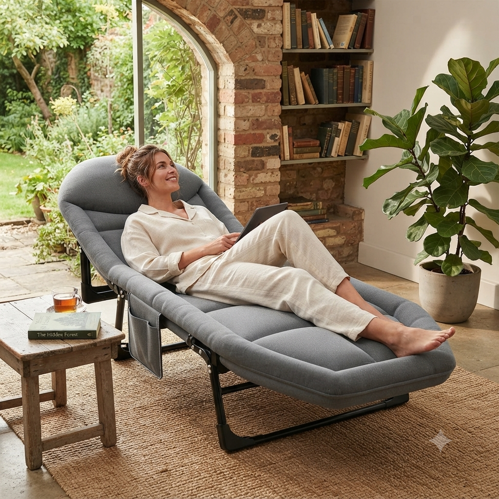 Adjustable Foldable Single Bed