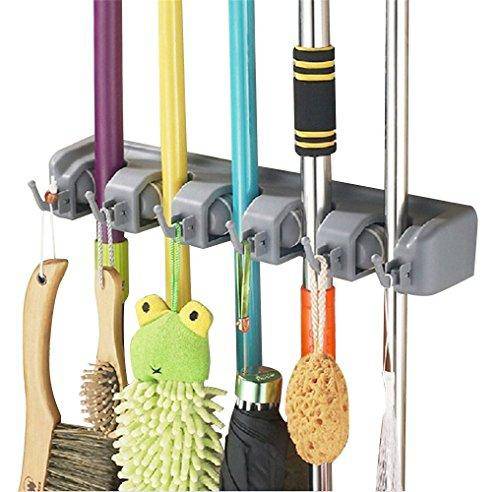 Broom Holder Wall Mounted | Organize Your Space Efficiently