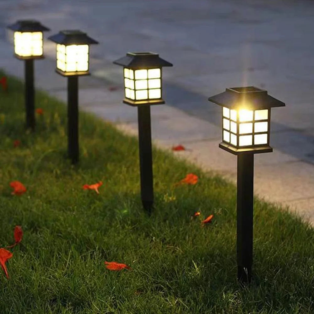 Pack of 2 LED Solar Garden Lights -Brighten Your Garden Effortlessly