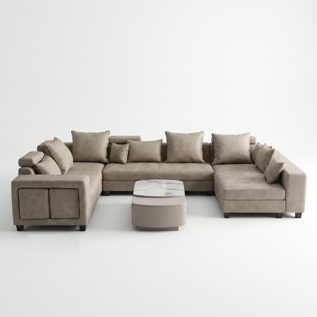 Modern Modular Corner Sofa Set