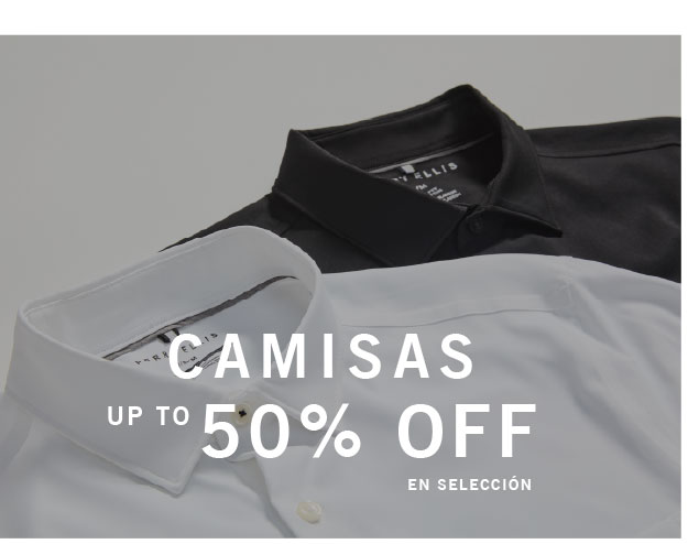 CAMISAS UP TO 50% OFF