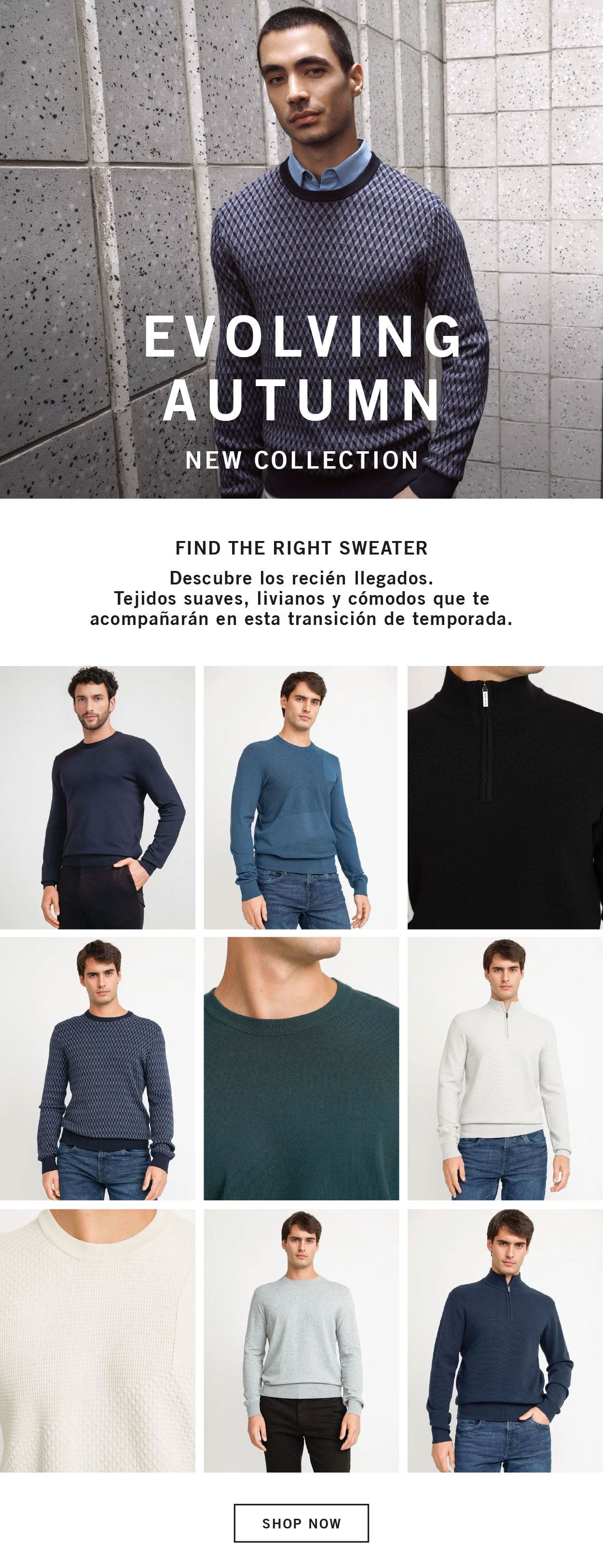 EVOLVING AUTUMN: New Collection