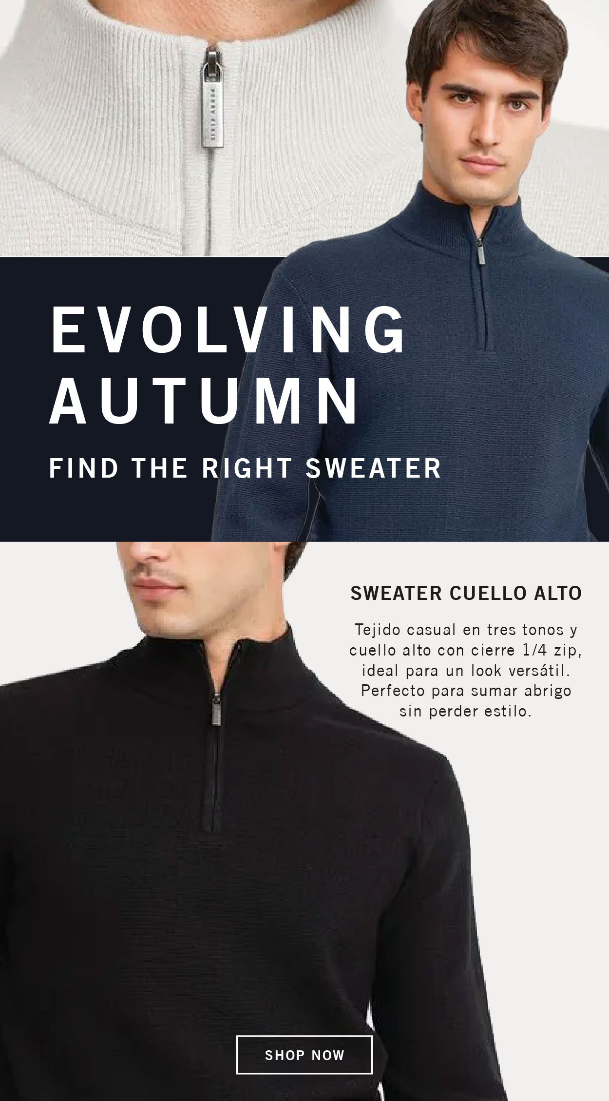 Evolving Autumn: Find the right sweater
