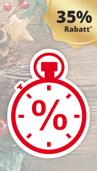 Kein Bild? Jetzt oben Link zu Darstellungsproblemen klicken! - 35% Rabatt* auf das Tagesangebot!