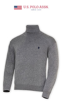 Kein Bild? Jetzt oben Link zu Darstellungsproblemen klicken! - U.S. Polo ASSN., Herren Strick-Rolli!