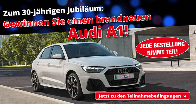 Zum Top-Angebot! - Gewinnen Sie einen brandneuen Audi A1! »
