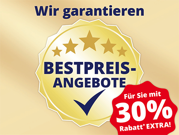 Bestpreis-Angebote mit 30% Rabatt*