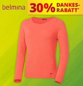 Belmina Damen Reliefpullover