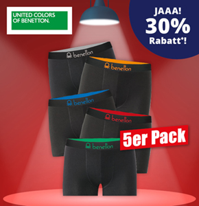 Benetton 5er Pack Boxershorts