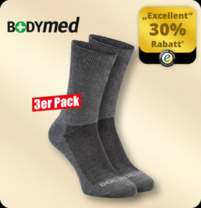 Bodymed 3er Pack Diabetikersocken