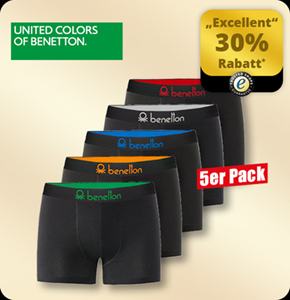Benetton 5er Pack Boxershorts