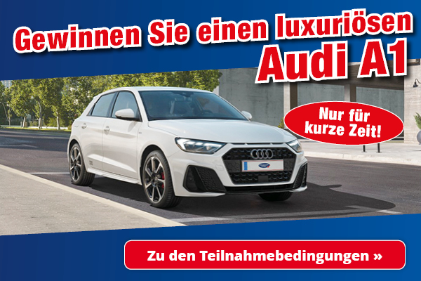 Mit etwas Glück einen Audi A1 gewinnen!