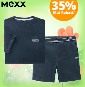  Mexx Herren Pyjama kurz