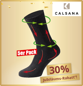 Calsana 5er Pack venenfreundliche Socken
