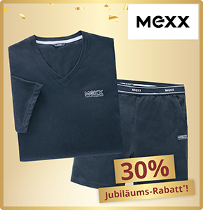 Mexx Herren Pyjama kurz