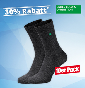 Benetton 10er Pack Socken unisex