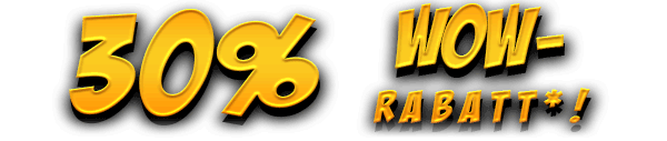 30% Wow-Rabatt sichern!