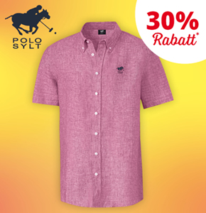 Polo Sylt Herren Leinenhemd kurzarm