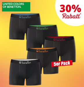 Benetton 5er Pack Boxershorts