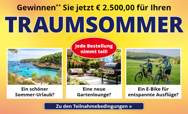 30% Sommer-Rabatt* f�r Sie!