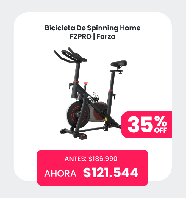 Pesas-Chile-Bicicleta-Spinning-Home-FZPRO-Forza