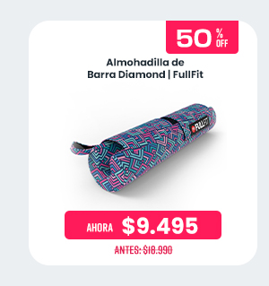 Pesas-Chile-almohadilla-de-barra-diamond-fullfit