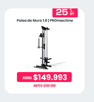 Pesas-Chile-Polea-De-Muro-Promachine