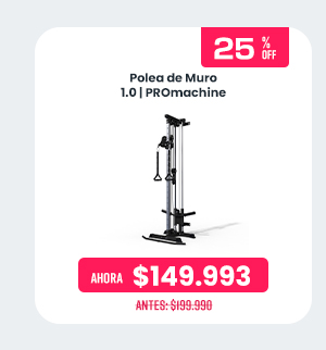 Pesas-Chile-Polea-De-Muro-Promachine