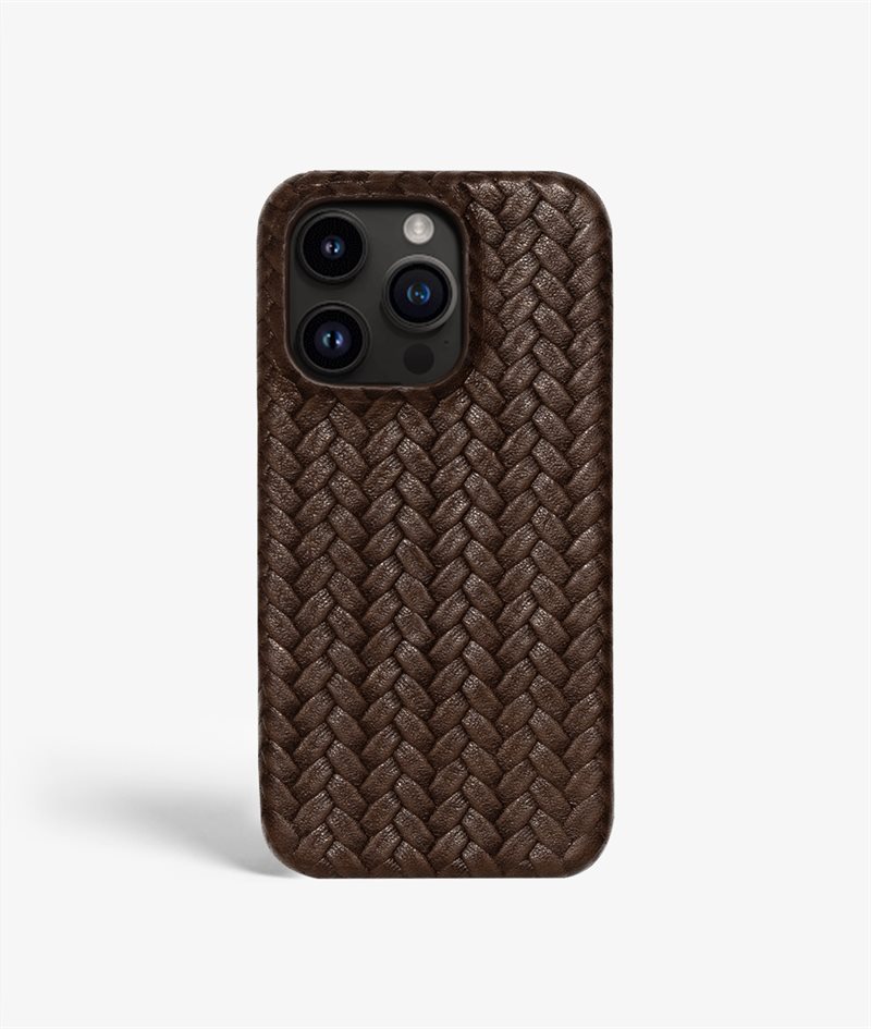 Image of The Case Factory Skal iPhone 14 Pro Treccia Brown