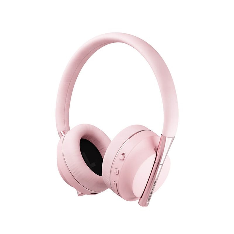 Image of Happy Plugs Play Youth Trådlösa Over-Ear Hörlurar 85dB rosa