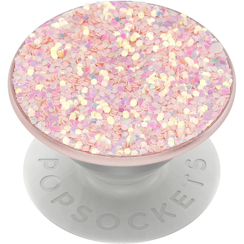 Image of PopSockets PopGrip Hållare/ställ Avtagbar Top - Sparkle Rose