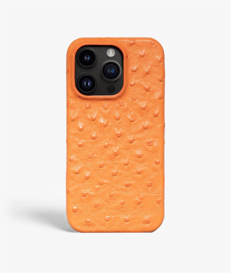 Image of The Case Factory Skal iPhone 14 Pro Max Ostrich Orange