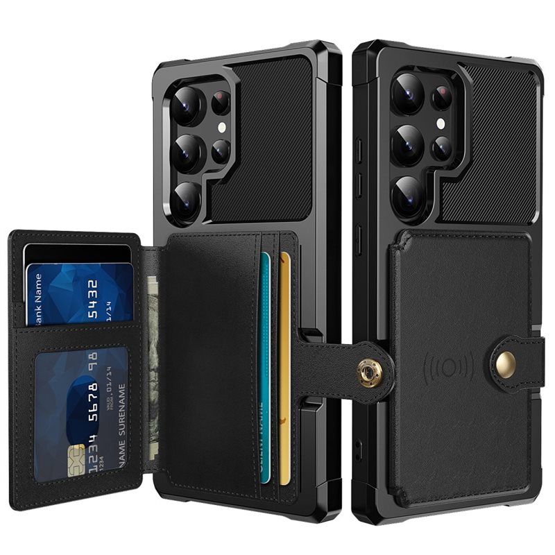 Image of Tough Multi-slot Case Samsung Galaxy S25 Ultra Svart