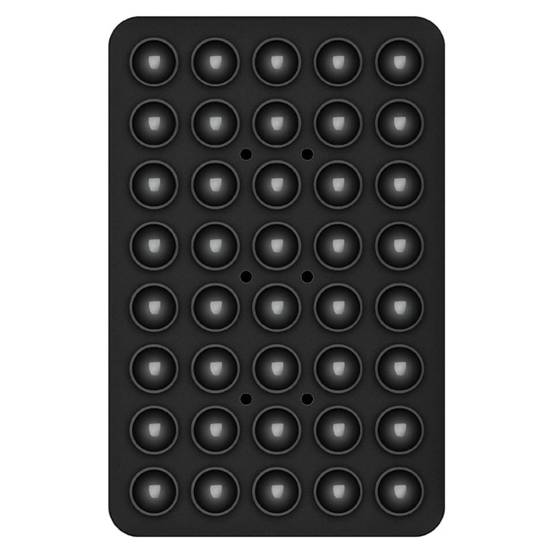 Image of Mobilhållare med dubbelhäftande sugproppar svart