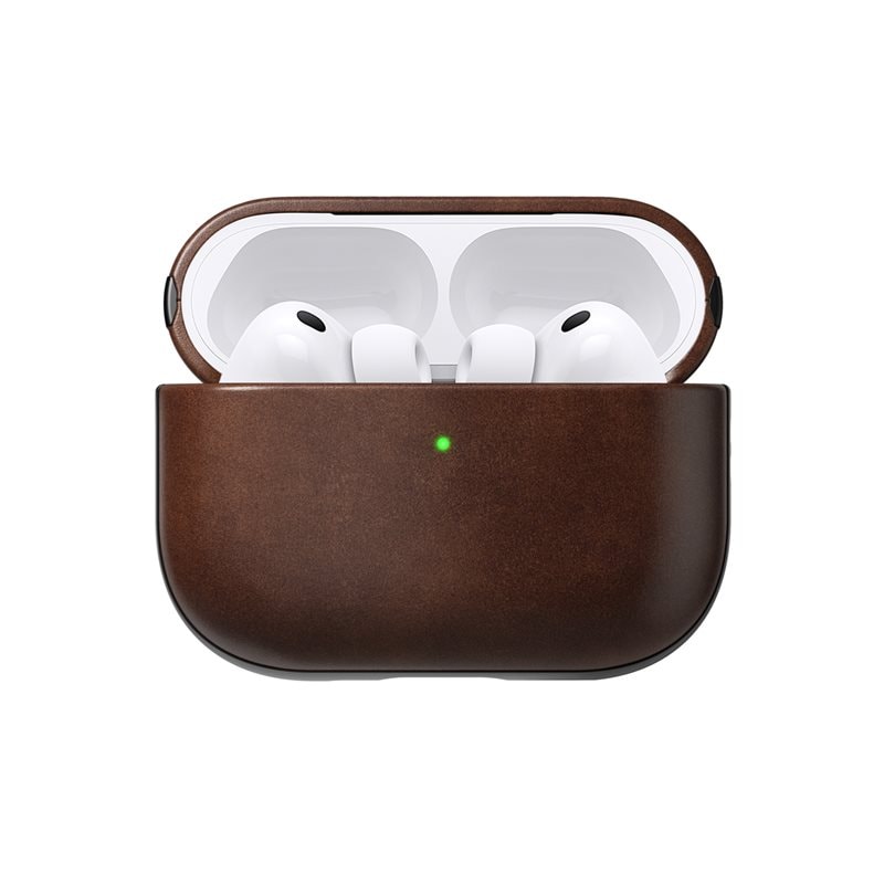 Image of Nomad Apple AirPods Pro 3 Modern Case Leather Rustic Brown