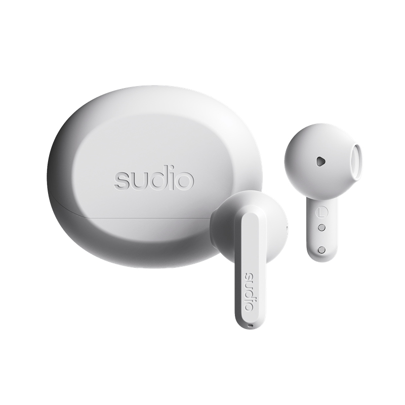 Image of Sudio A3 Trådlösa In-ear Hörlurar Vit