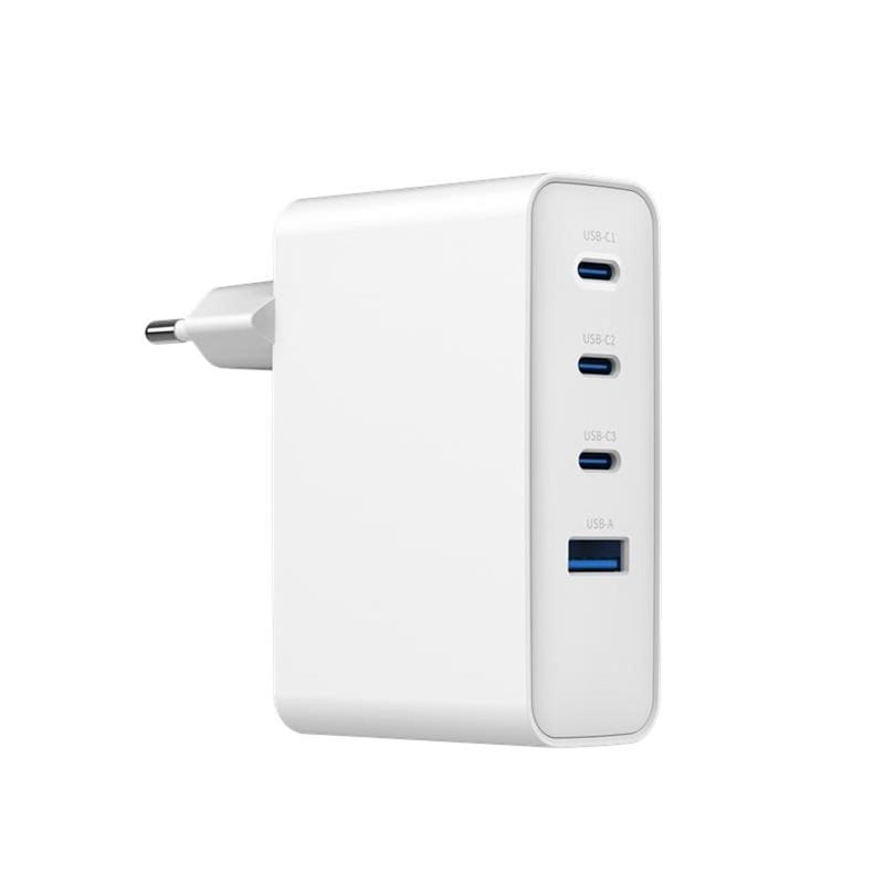 Image of SiGN GaN Snabbladdare 3x USB-C + 1x USB-A 100W Vit