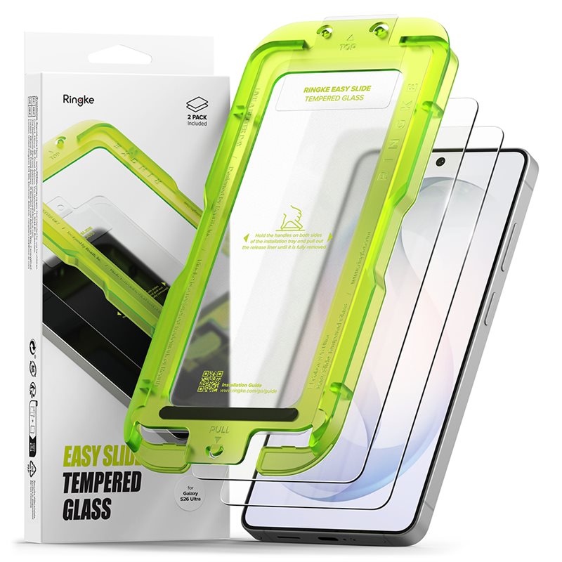 Image of Ringke Easy Slide Glass (2-pack) Samsung Galaxy S26 Ultra