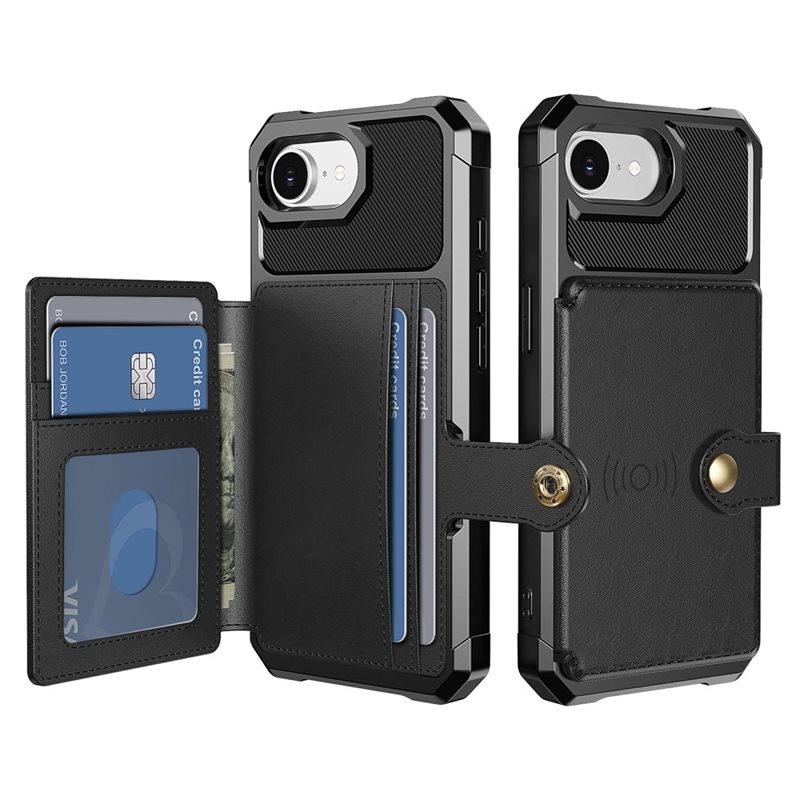 Image of Tough Multi-slot Case iPhone 17e Svart