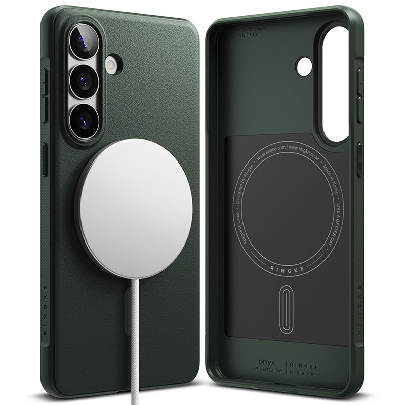 Image of Ringke Onyx Magnetic Case Samsung Galaxy S26 Dark Green