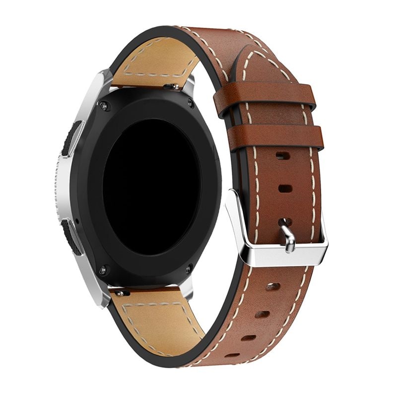 Image of Läderarmband Garmin Vivoactive 5 Cognac/Silver