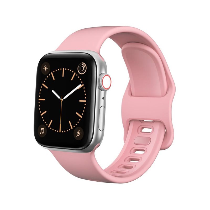 Image of Silikonarmband Apple Watch Series 11 42mm Rosa