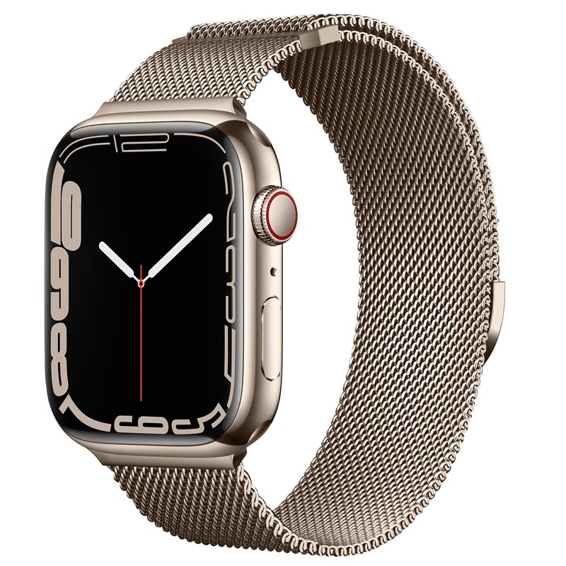 Image of Armband Milanese Apple Watch SE 40mm Champagneguld