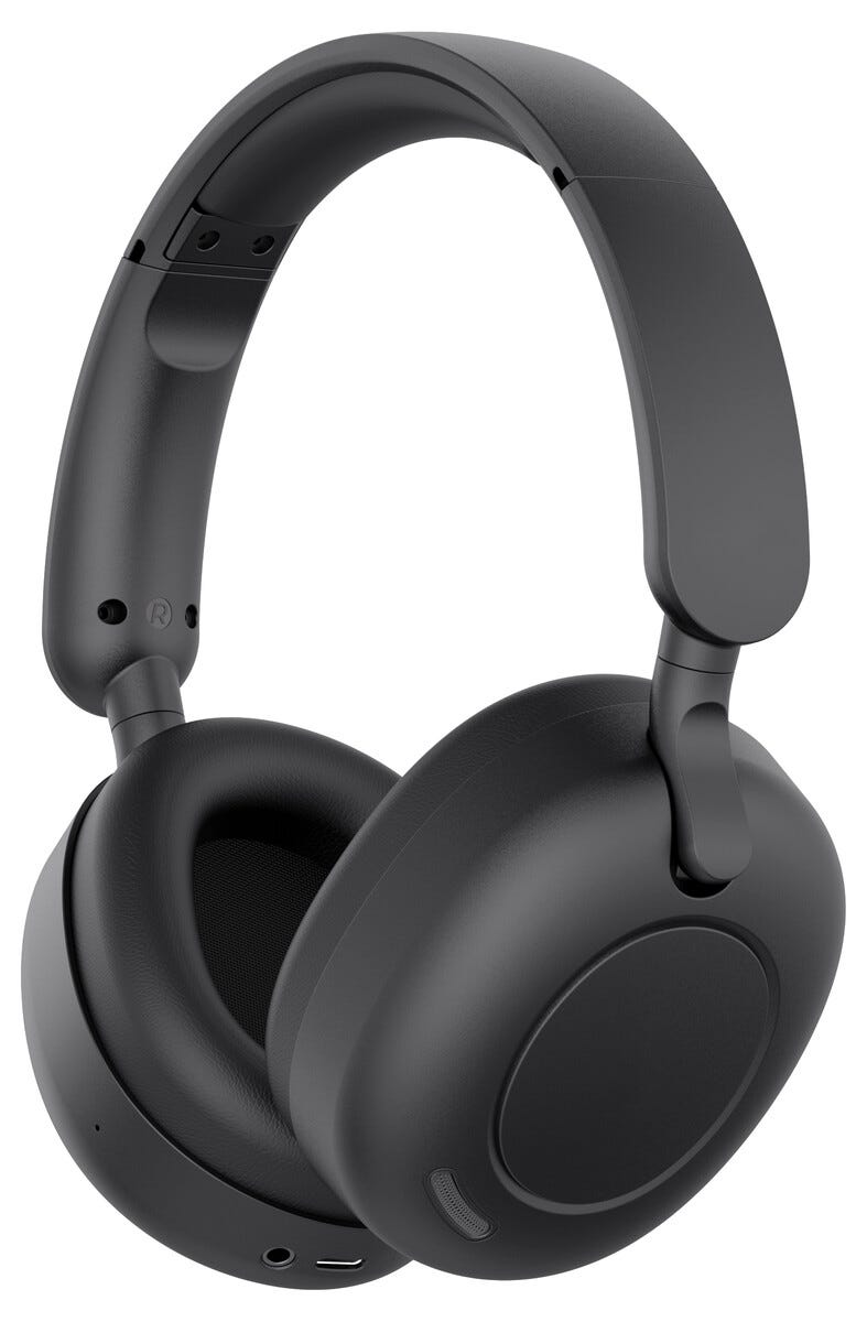 BAX90 ANC Trådlösa Over-ear Hörlurar Svart