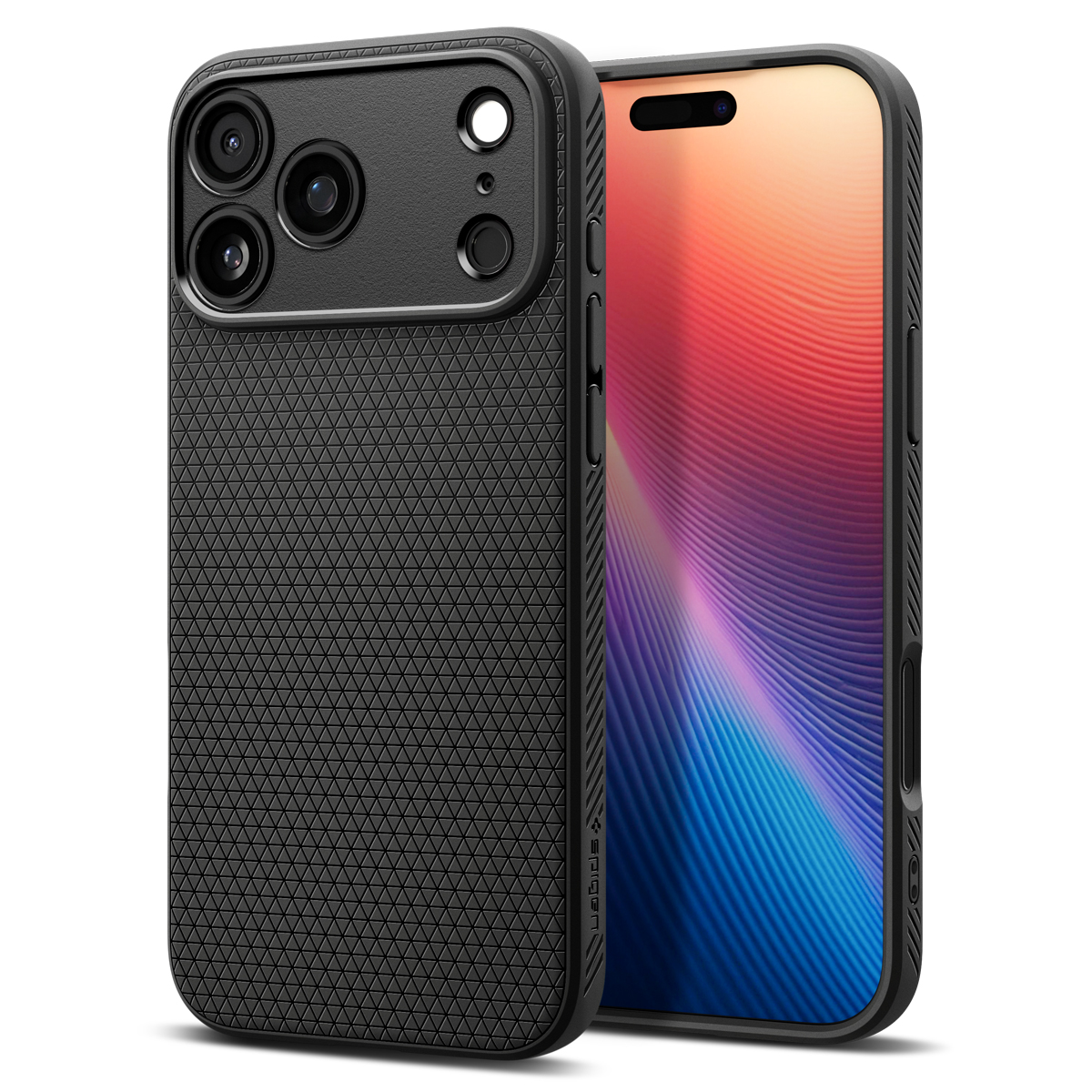 iPhone 17 Pro Skal Liquid Air Matte Svart