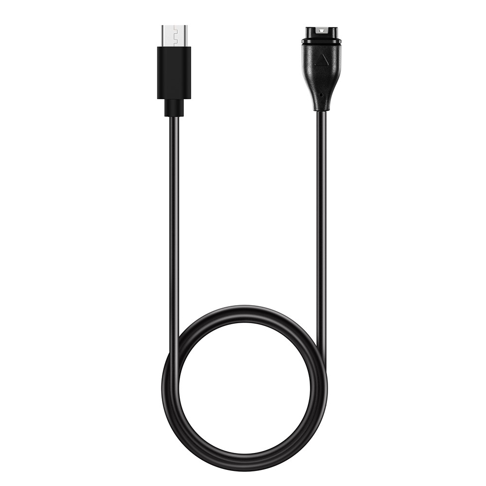 Laddningskabel USB-C 1m Garmin Forerunner 265 Svart